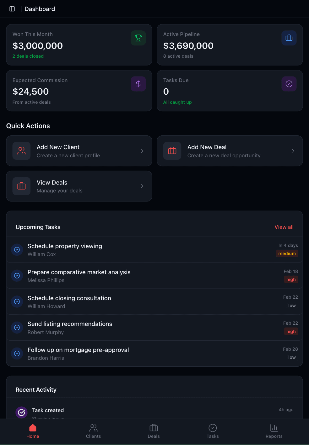 SolidSeed mobile app view